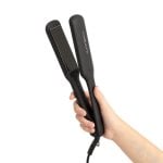 Plancha de pelo Create Placas XL cerámica 5 temperaturas 30s Cable 360º Alisado y Rizado