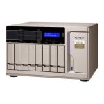 NAS QNAP TS-1277 AMD Ryzen 5 1600 8GB DDR4 bis 64GB 12-Bay SATA 550W Tower