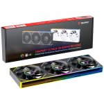 Tempest TX Pack 3x 120mm ARGB PWM Ventiladores Reversos Suplementarios Interconectables Negro