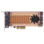 Qnap Qnap Dual M.2 PCIe Solid State Drive Erweiterung PCIe Gen2 (QM2-2P-244A) Qnap Qnap Dual M.2 PCIe Solid State Drive Erweiterung PCIe Gen2 (QM2-2P-244A)