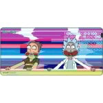 Mousepad XL FS Holding Ltd Glitched Rick and Morty Base Antideslizante Bordes Reforzados
