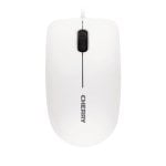 Ratón CHERRY con cable 1200 DPI ambidiestro óptico ergonómico grip goma