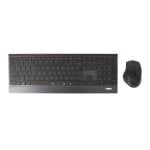 Teclado + Ratón de membrana Rapoo 9500M Wireless Layout ES ultrafino Bluetooth 2.4GHz negro Teclado + Ratón de membrana Rapoo 9500M Wireless Layout ES ultrafino Bluetooth 2.4GHz negro
