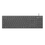 Teclado de silicone 1Life kb:cleanboard Layout PT à prova de água IP68 antibacteriano