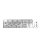 Teclado Cherry DW 9100 Slim inalámbrico compacto FR con cifrado AES y batería de litio