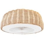 Ventilador de Techo Grunkel Motor DC 15W 6 Velocidades LED 35W Mando Rotación Inversa Ventilador de Techo Grunkel Motor DC 15W 6 Velocidades LED 35W Mando Rotación Inversa