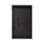 Kimex 033-2001K Supporto Vetrina VESA 200x200 a 400x600 50kg Nero Interno