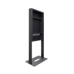 Vitrine autoportante ventilée noire Kimex 030-3055K 55″ VESA 200x200-600x400