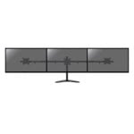 Soporte de monitor Kimex 015-1153 para 3 monitores 17-32″ VESA 9kg negro, gestión de cables Soporte de monitor Kimex 015-1153 para 3 monitores 17-32″ VESA 9kg negro, gestión de cables