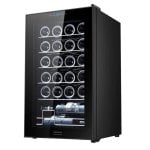 Garrafeira Cecotec GrandSommelier 24000 Black Compressor, 24 garrafas, compressor silencioso regulável Garrafeira Cecotec GrandSommelier 24000 Black Compressor, 24 garrafas, compressor silencioso regulável
