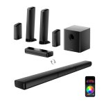 Barra de Som Ultimea Apollo S70 7.1 410W Bluetooth HDMI eARC Dolby Atmos