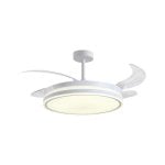 Ventilador techo Bel Air Troya LED 72W 4 aspas retráctiles mando 6 velocidades Ventilador techo Bel Air Troya LED 72W 4 aspas retráctiles mando 6 velocidades