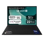 Portátil LG gram 16Z90T-G.AD8BB 16" Intel Core Ultra 7 255H 32GB 2TB SSD WQXGA IPS Negro