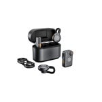 Microphone combiné sans fil Hollyland LARK M2S USB-C Lightning Cardioïde Autonomie prolongée