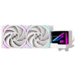 Einarex EXWC-VX-1240R-W Raffreddamento a liquido 240mm 2 ventole RGB Infinity Mirror White Einarex EXWC-VX-1240R-W Raffreddamento a liquido 240mm 2 ventole RGB Infinity Mirror White