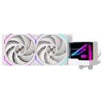 Refrigeración Líquida Einarex EXWC-VX-1240R-W 240mm 2 Lüfter RGB Unendlicher Spiegel Weiß