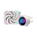 Refrigeración Líquida Einarex Flux 120 RGB 120mm 1 Ventilador Efecto Espejo Blanco