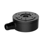 Boîte de jonction en alliage d'aluminium noir Hikvision DS-1280ZJ-XS pour dôme et bullet Boîte de jonction en alliage d'aluminium noir Hikvision DS-1280ZJ-XS pour dôme et bullet