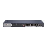 Switch Hikvision DS-3E0520HP-E 16 Portas Gigabit PoE 6KV Full Metal 300m Switch Hikvision DS-3E0520HP-E 16 Portas Gigabit PoE 6KV Full Metal 300m
