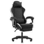 Mars Gaming MGC-X Racing-Gaming-Stuhl aus Stoff, verstellbar, Textil-Finish, 120 kg, Grau