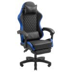 Mars Gaming MGC-X Racing Gaming-Stuhl aus Kunstleder, Fußstütze, Lordosenstütze, 120 kg