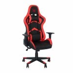 Thinia Home Titan Cadeira Gaming em Couro Sintético com Encosto Ergonómico Máx.120Kg