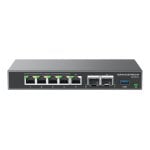 Routeur tout-en-un Gateway Grandstream GCC6010 2 SFP, pare-feu VPN, commutateur IP PBX, noir