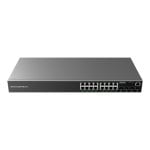 Commutateur Grandstream GWN7802 16 ports Gigabit 4 SFP 40 Gbit/s couche 2+ rack
