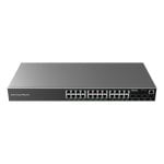 Commutateur Grandstream GWN7803 24 ports Gigabit 4 SFP L2+ 56 Gbit/s Rack VLAN QoS Sécurité