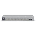Switch Ubiquiti USW-Pro-Max-16-PoE 16x Gigabit 2x SFP+ L3 Rack PoE 30W Acero Switch Ubiquiti USW-Pro-Max-16-PoE 16x Gigabit 2x SFP+ L3 Rack PoE 30W Acero
