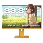 JAPANNEXT JN-IPS238G120F-HSP-YE 23.8" IPS FullHD 120Hz Altura Ajustable FreeSync JAPANNEXT JN-IPS238G120F-HSP-YE 23.8" IPS FullHD 120Hz Altura Ajustable FreeSync