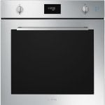 Forno elétrico Smeg Compact 68L Inox Steam ONE com função Vapor Clean e visor LCD Forno elétrico Smeg Compact 68L Inox Steam ONE com função Vapor Clean e visor LCD