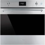 Forno elétrico Smeg CompactSteam Pyro Steam 68L em aço inoxidável com autolimpeza e vapor Forno elétrico Smeg CompactSteam Pyro Steam 68L em aço inoxidável com autolimpeza e vapor
