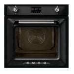 Forno elétrico Smeg Victoria SOP6902S2PN 68L a vapor pirolítico preto LCD EvoScreen Forno elétrico Smeg Victoria SOP6902S2PN 68L a vapor pirolítico preto LCD EvoScreen