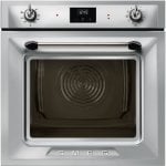 Forno elétrico anti-impressão digital em aço inoxidável Smeg Victoria SOP6900TX 68L com limpeza pirolítica Forno elétrico anti-impressão digital em aço inoxidável Smeg Victoria SOP6900TX 68L com limpeza pirolítica