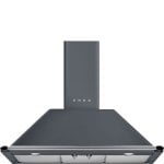 Campana extractora Smeg KT90GRE Extracción 90cm Victoria LED aluminio gris A 69dB Campana extractora Smeg KT90GRE Extracción 90cm Victoria LED aluminio gris A 69dB