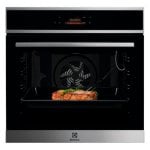 Forno elétrico Electrolux EOE8P39X Inox de 71 litros com sonda de temperatura e limpeza pirolítica Forno elétrico Electrolux EOE8P39X Inox de 71 litros com sonda de temperatura e limpeza pirolítica
