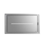 Campana extractora Cata ISLA BENNU SLIM 1200 X Isla 116cm control táctil y remoto LED turbo