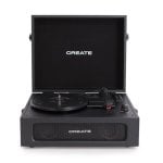 Tocadiscos Create Vintage Maletín 6W Bluetooth MP3 USB/SD/Micro-SD 3 Velocidades