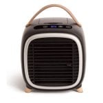 Create Air Cooler Box Studio Mini Ventilador Retro LCD Touch USB autoevaporativo 400ml Negro
