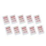 Pack de agujas Alfa sistema 130/705H pack de 50 variadas Nº 70/80/90/100 Pack de agujas Alfa sistema 130/705H pack de 50 variadas Nº 70/80/90/100