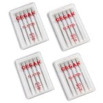 Pack de Agujas Alfa ELx705 para Remalladora Overlock 2x10 Nº 80 y 2x10 Nº 90 Pack de Agujas Alfa ELx705 para Remalladora Overlock 2x10 Nº 80 y 2x10 Nº 90