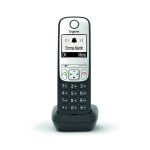 Gigaset A690HX Schwarzes schnurloses DECT-Telefon, Freisprecheinrichtung, Anrufblockierung, 14-Stunden-Akku Gigaset A690HX Schwarzes schnurloses DECT-Telefon, Freisprecheinrichtung, Anrufblockierung, 14-Stunden-Akku