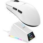 AJAZZ AJ159 APEX Rato Sem Fios 42000 DPI Ultra-Leve com 3 Modos e Base de Carga com Ecrã TFT AJAZZ AJ159 APEX Rato Sem Fios 42000 DPI Ultra-Leve com 3 Modos e Base de Carga com Ecrã TFT