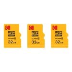 Tarjeta de memoria Kodak Micro SDHC 32GB con adaptador alta velocidad Tarjeta de memoria Kodak Micro SDHC 32GB con adaptador alta velocidad