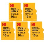 MicroSD-Karte Kodak Premium 16GB SDXC hohe Geschwindigkeit und erweiterte Zuverlässigkeit
