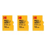 Tarjeta microSDXC Kodak Premium 16GB alta velocidad y fiabilidad