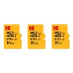Tarjeta microSDXC Kodak Premium 16GB alta velocidad y máxima fiabilidad Tarjeta microSDXC Kodak Premium 16GB alta velocidad y máxima fiabilidad