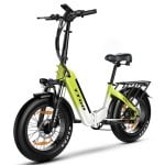Vélo électrique Alfa 250 W 36 V 25 Ah 20 x 4,0 avec suspension hydraulique et écran LCD Vélo électrique Alfa 250 W 36 V 25 Ah 20 x 4,0 avec suspension hydraulique et écran LCD