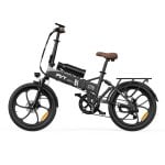 Bicicleta elétrica PVY Z20 MAX motor 250W bateria dupla 921Wh travões hidráulicos